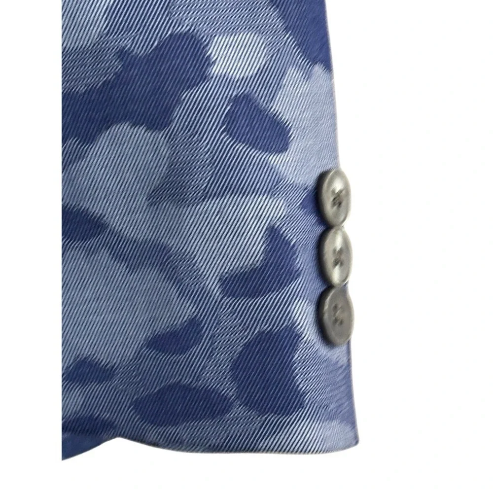 Lauren Ralph Lauren Kids Blue Camouflage Blazer Sport Coat Size 10R
